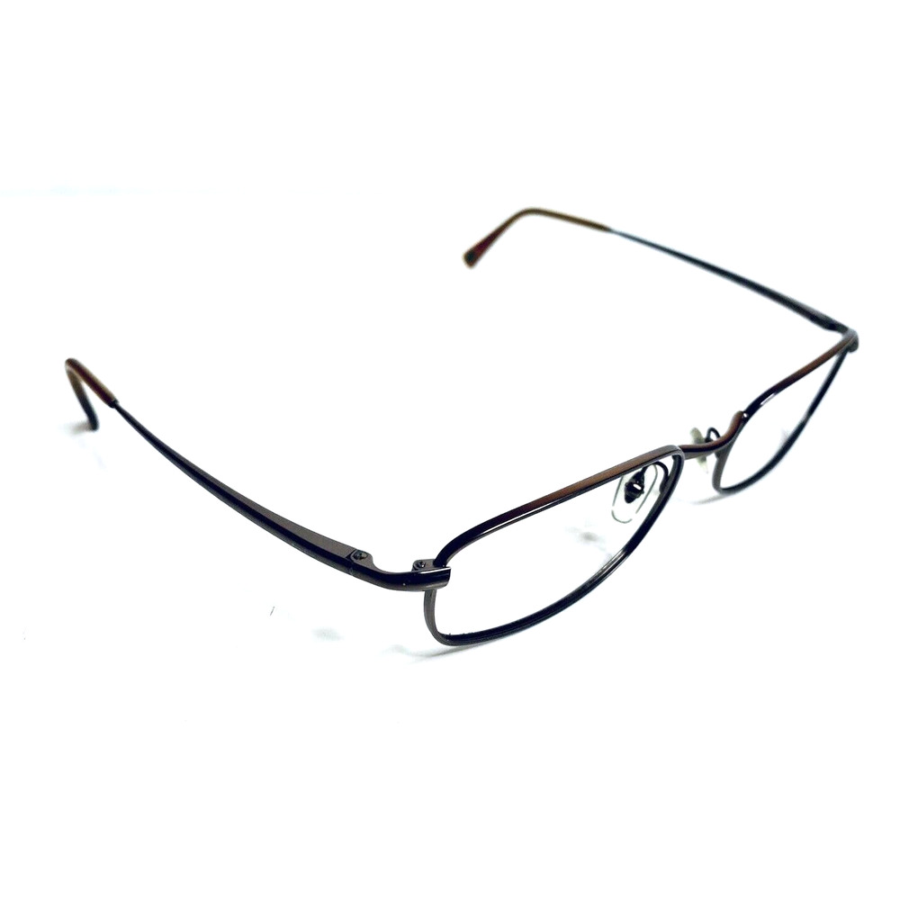 Rayban Brown Oval Rectangular Glasses - image 4